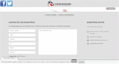 Desktop Screenshot of lafactoriadelrecambio.com